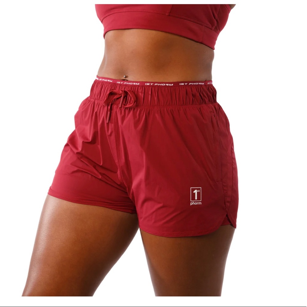 1st Phorm Maroon Amplify Short